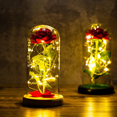 LumiRose™ – Rosa Eterna con alma brillante