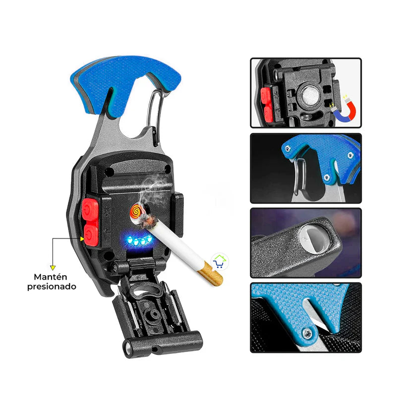 Mini Linterna 9en1 - BrightKey