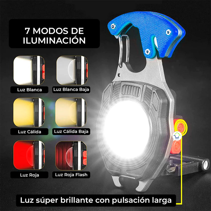 Mini Linterna 9en1 - BrightKey