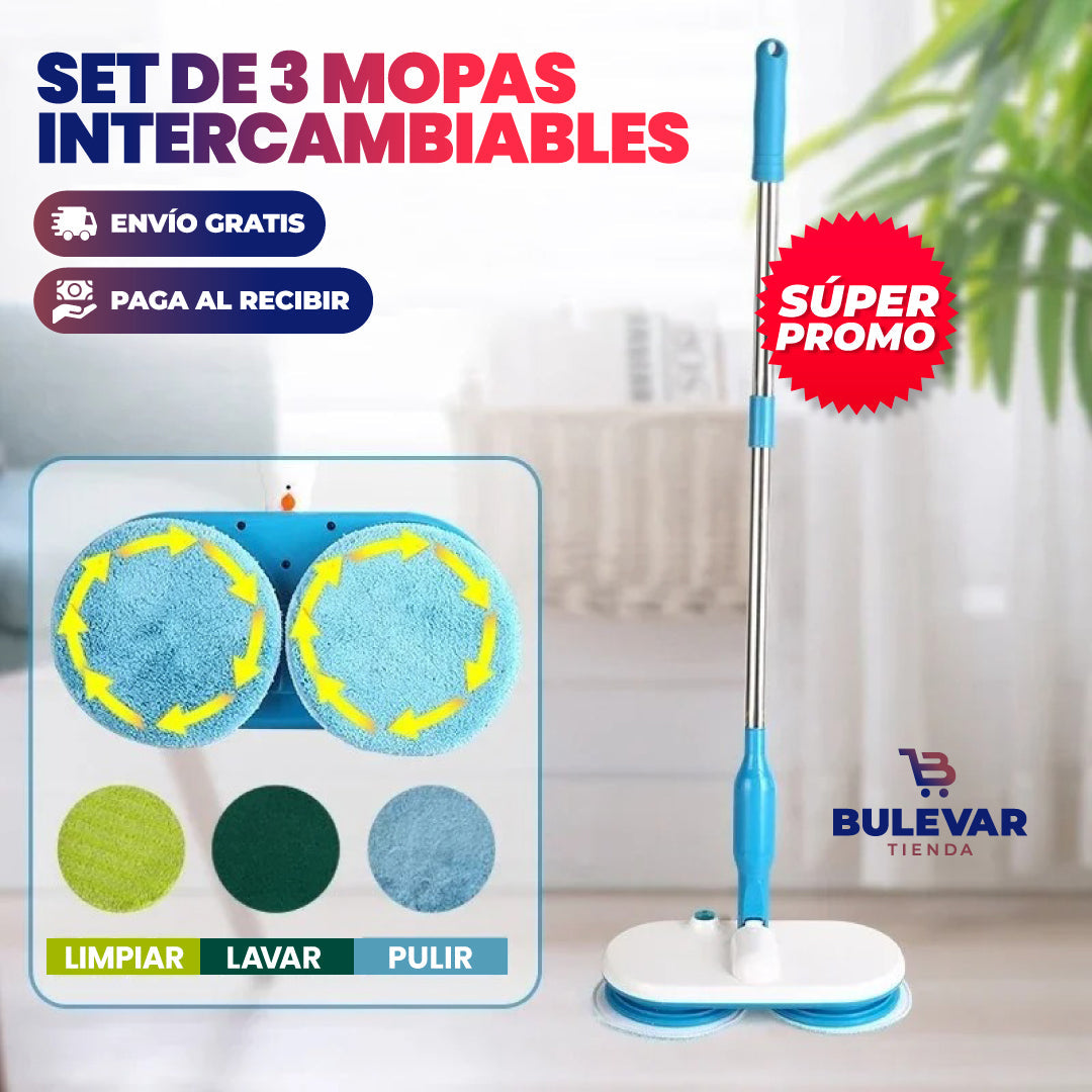 MOPA INALÁMBRICA MULTIFUNCIONAL - CleverClean