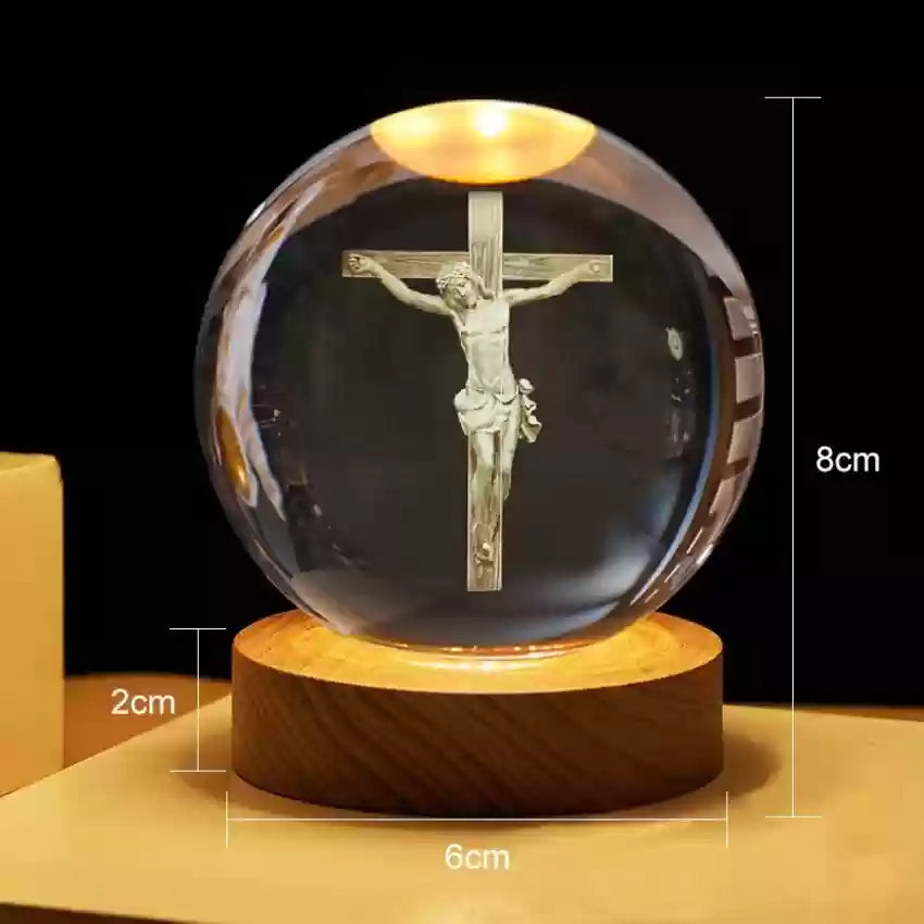 Esféra Cristal Divino ✞La Crucifixión de Cristo✞