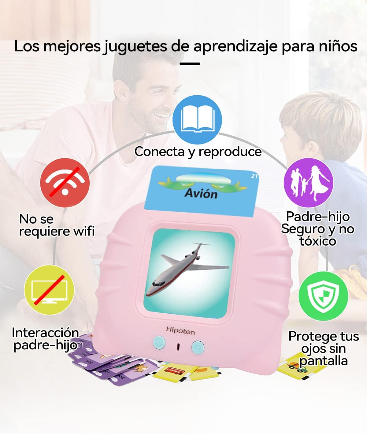 Tarjetero de Ingles-Español Parlante