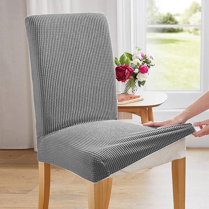 Juego de 4 fundas para sillas de comedor