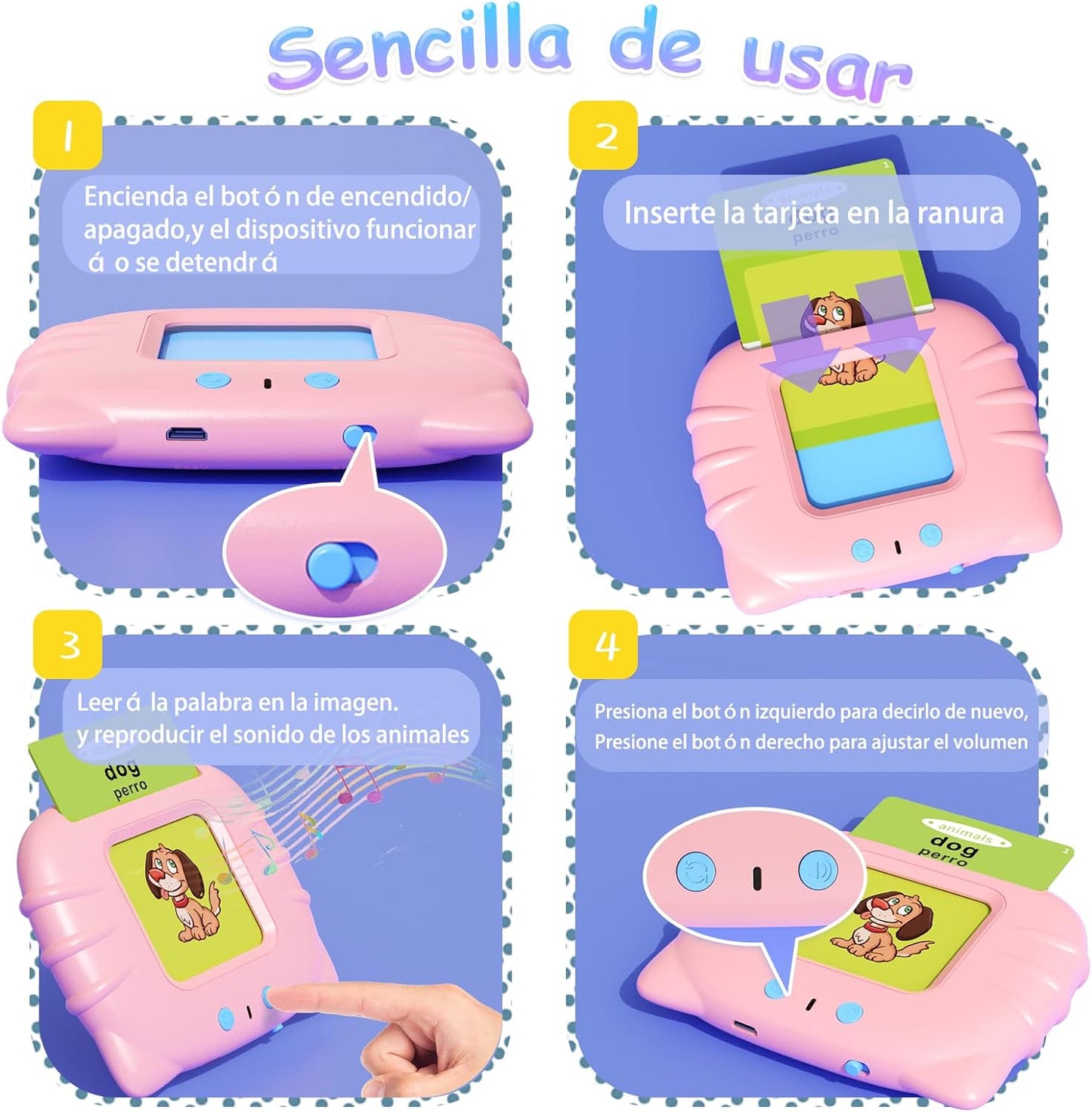 Tarjetero de Ingles-Español Parlante