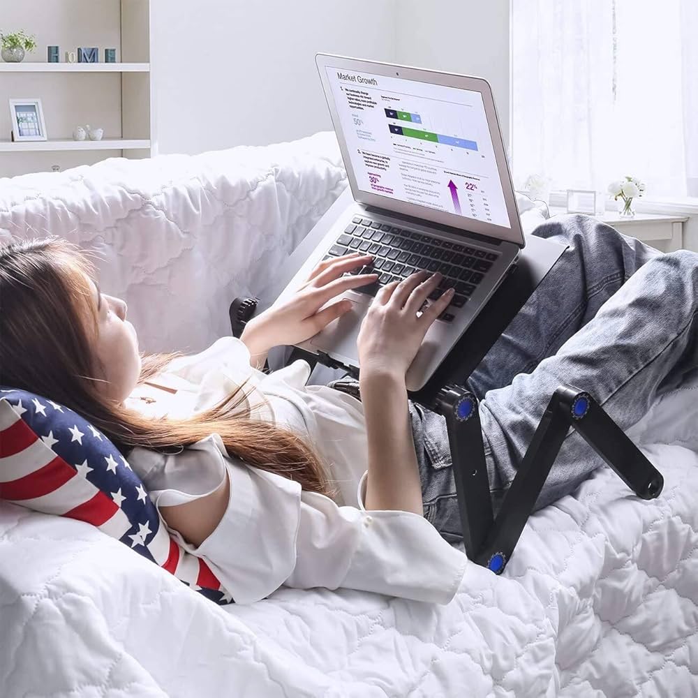 MESA ERGONÓMICA CON COOLER Y BANDEJA PARA MOUSE