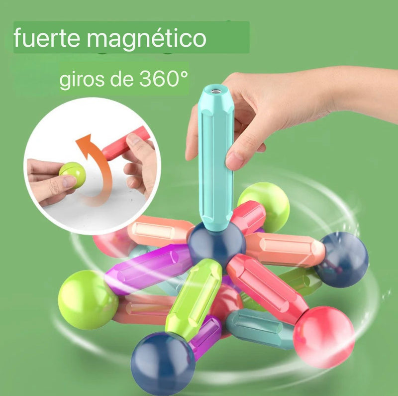 Bloques Magnético de Construcción 100 piezas