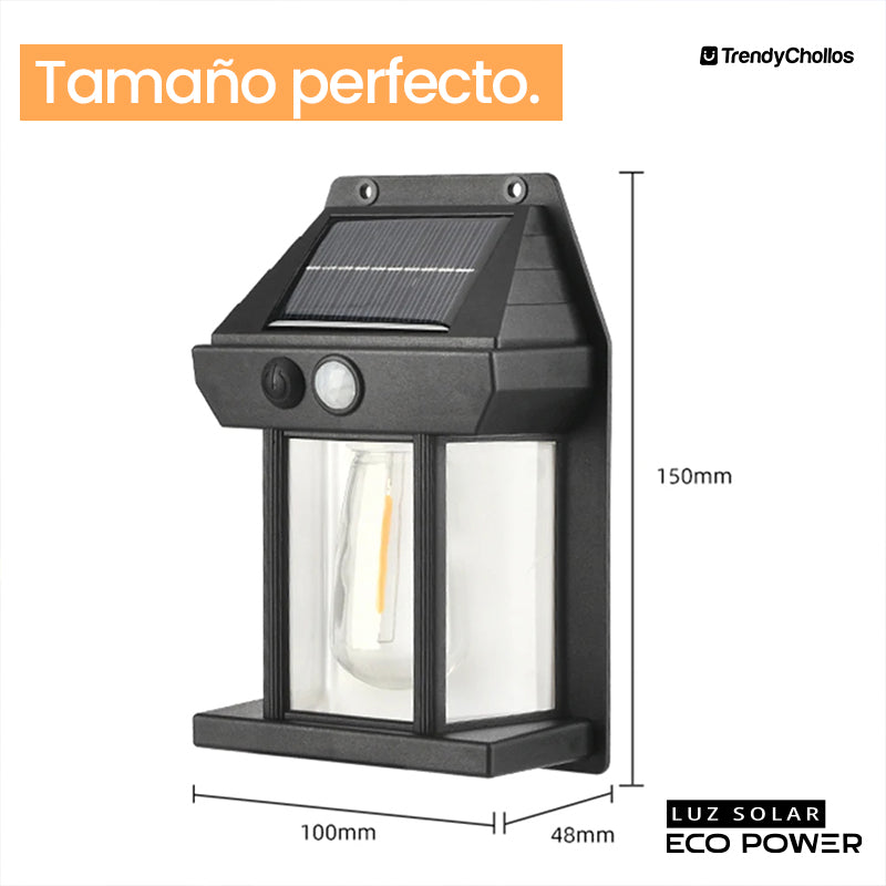 🔥OFERTA 2X1🔥 Lámpara Solar con Sensor Integrado - EcoPower