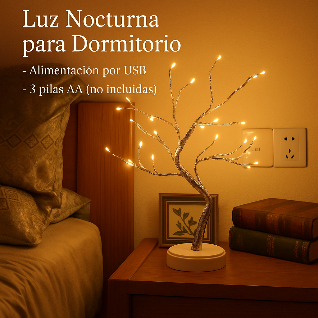 Lámpara Bonsái Luz de Hada