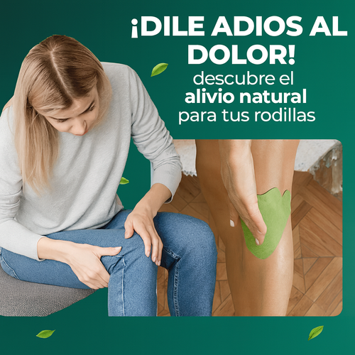 SET Parches Naturales de Rodilla - 30 Unidades