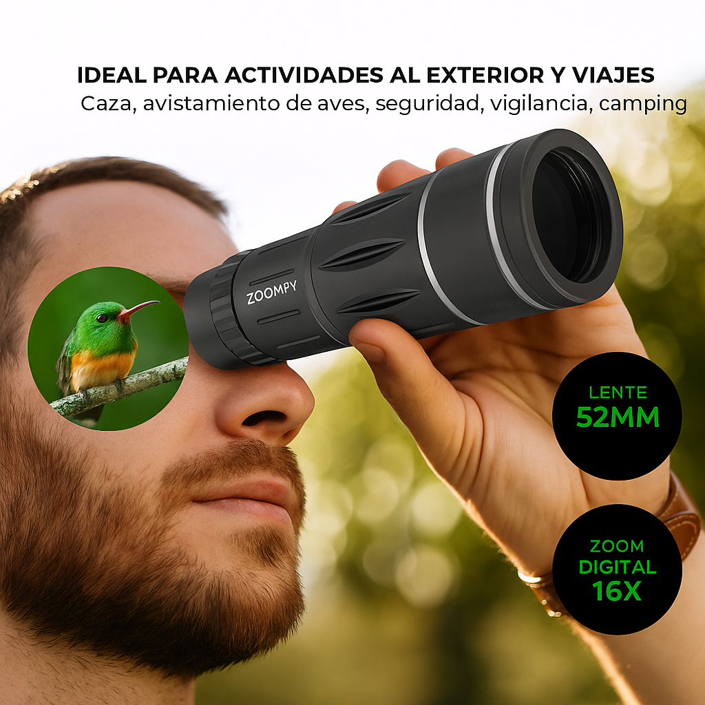 Monocular Compacto - Zoomfy