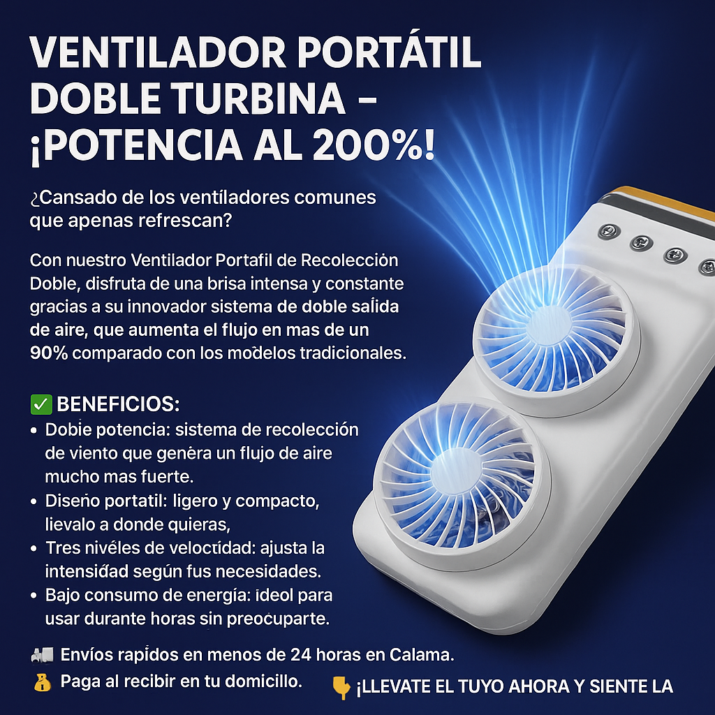 Ventilador Humificador Doble Torre 2en1