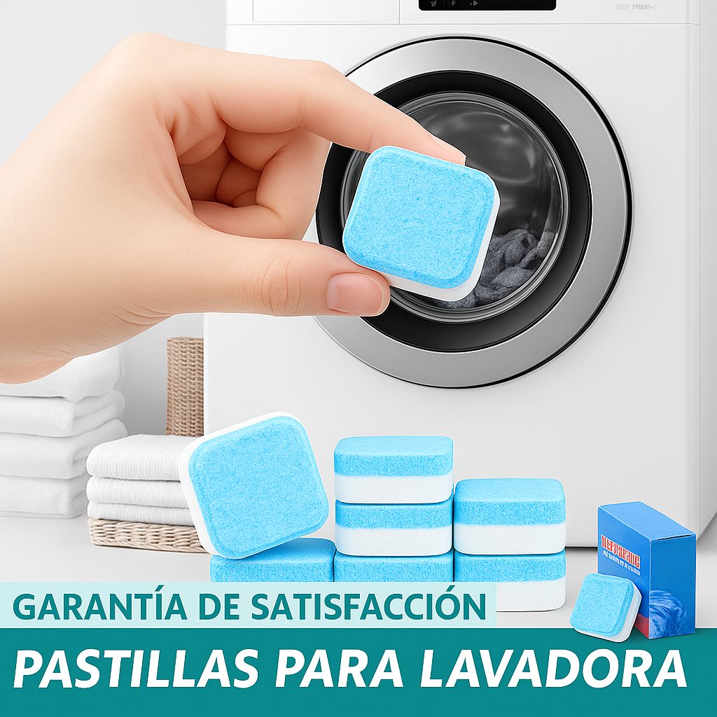 SET X24 SUPER PASTILLAS LIMPIADORAS DE LAVADORA - MAGICLEAR