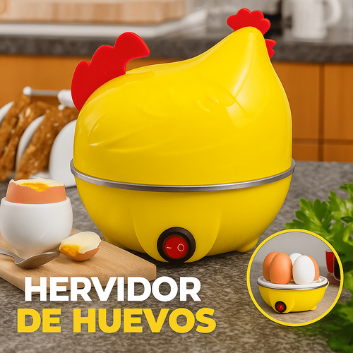 Gallinita Hervidora de Huevos Eléctrico