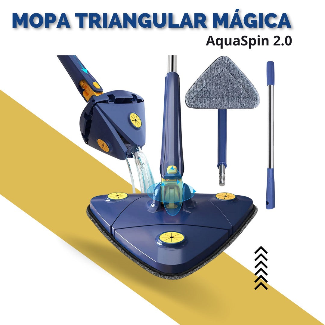 Mopa Triangular 360º Auto Limpiable
