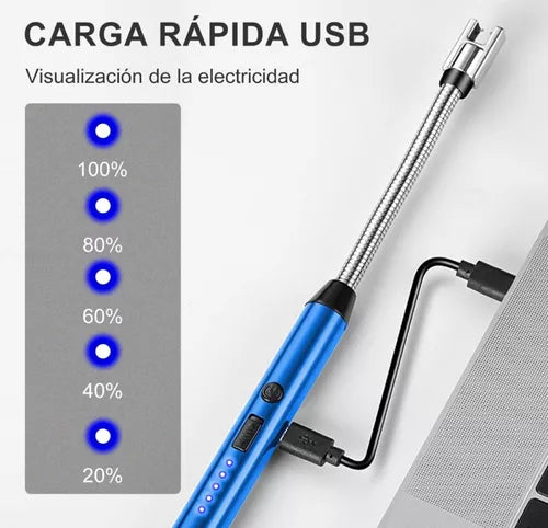 🔥 PlasmaSave – Encendedor de Plasma Recargable
