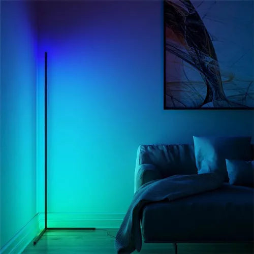 LumaVibe - Lámpara de esquina RGB Smart (SENSOR SONIDO)