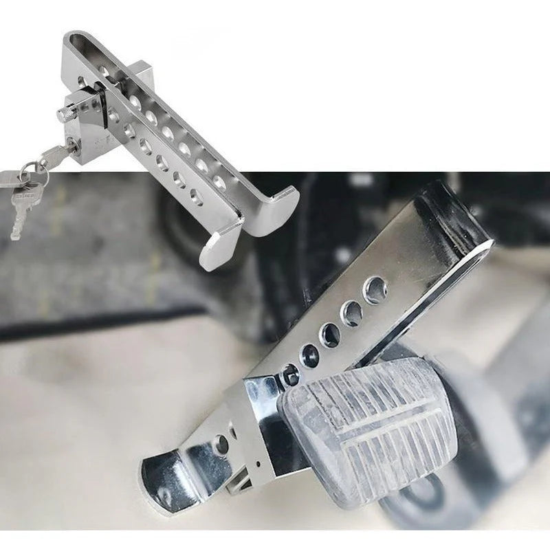 Bloqueo de pedal Anti-Robo de Acero Inoxidable