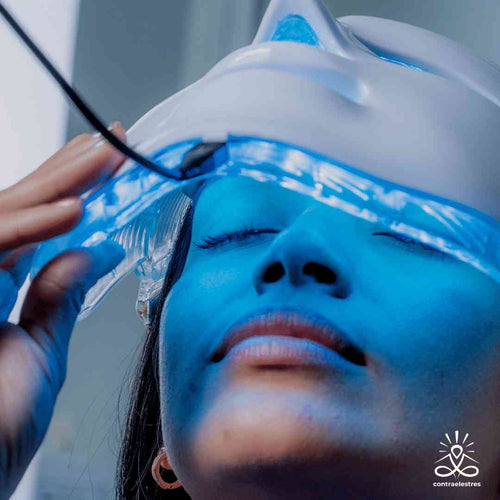 Máscara de Terapia Facial UV 7 Modos