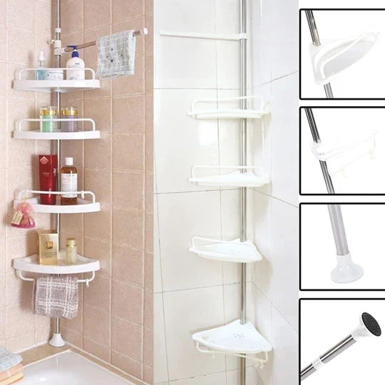 ESTANTE ESQUINERO PARA BAÑO