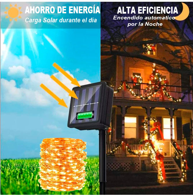 Guirnalda Solar Hada (DORADO)