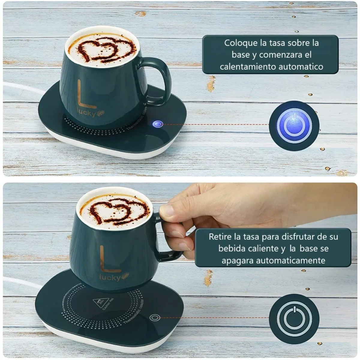 Calentador Cerámico en taza