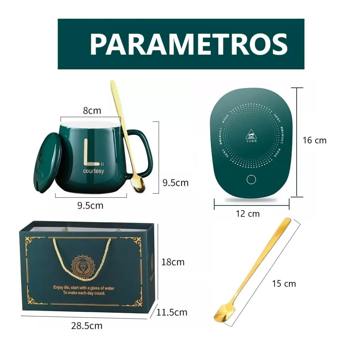 Calentador Cerámico en taza