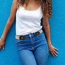 Cinturones elásticos invisibles sin hebillas