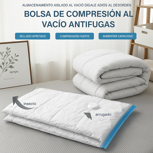 Pack 5 Bolsas Compresoras al Vacio