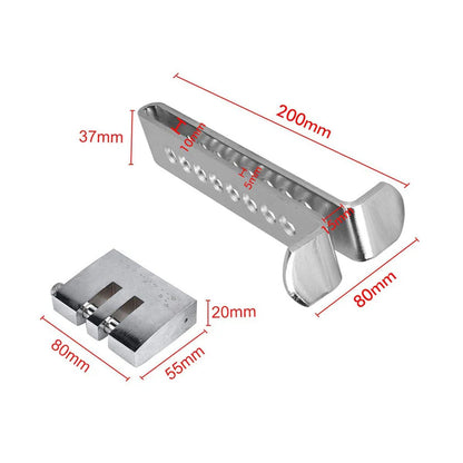 Bloqueo de pedal Anti-Robo de Acero Inoxidable
