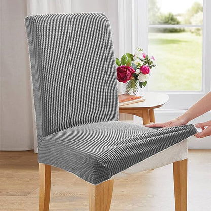 Juego de 4 fundas para sillas de comedor