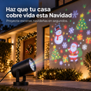 Proyector Mágico de Navidad - 16 diseños para transformar tu casa en segundos.