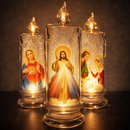 Vela LED Religiosa