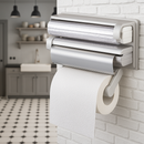 TRIPLE DISPENSADOR™ Dispensador de Plástico, Papel y Aluminio.