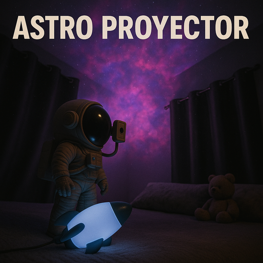 Astro - Proyector Astronauta de Estrella y Nebulosa