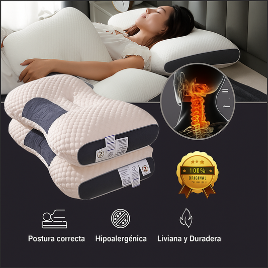 Almohada Cervical Ortopédica™ - 2 Unidades