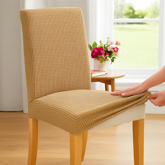 Juego de 4 fundas para sillas de comedor