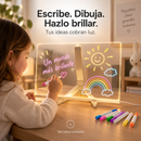 Pizarra LED Mágica – Dibuja, Borra y Hazlo Brillar