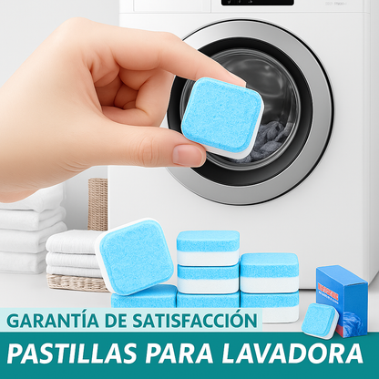 SET X24 SUPER PASTILLAS LIMPIADORAS DE LAVADORA - MAGICLEAR