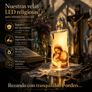 Vela LED Religiosa