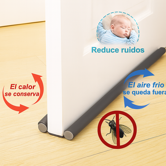 Tope Protector para puerta Anti Ruido - 2 Unidades