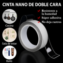 CINTA NANO DOBLE - 5mts (2 UNIDADES)
