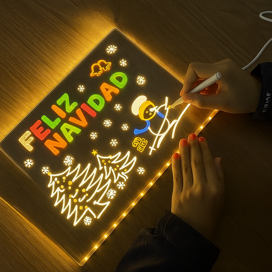 Pizarra Neón LED Mágico