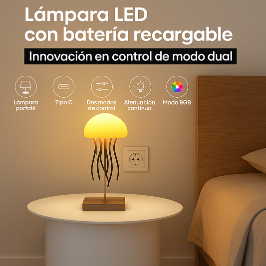 Lámpara Medusa Mágica - OceanGlow®