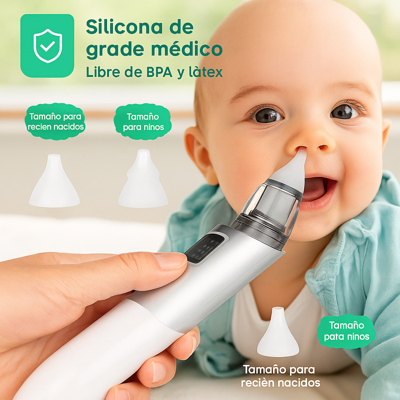 ASPIRADOR NASAL SACA MOQUITO