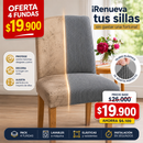 Juego de 4 Fundas - Renueva Tus Sillas en Segundos.