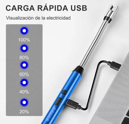 🔥 PlasmaSave – Encendedor de Plasma Recargable
