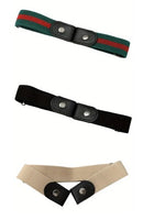 Cinturones elásticos invisibles sin hebillas