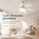 Ventilador de Techo LED 2 en 1 | Control Remoto