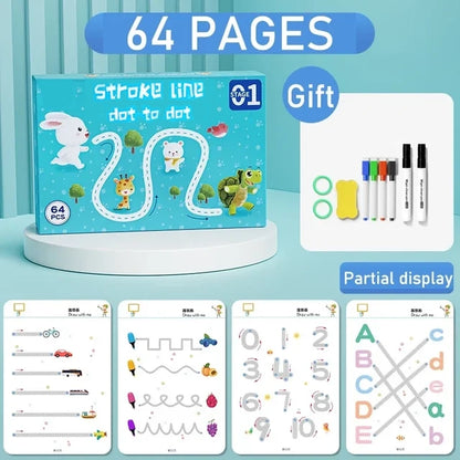 Libro Mágico de Trazos Montessori