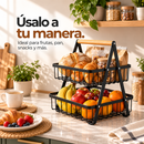 Frutero Organizador Premium de 2 Niveles
